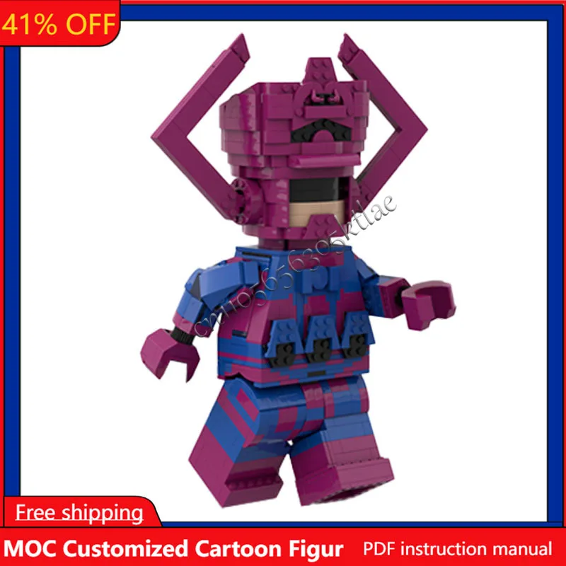 新しい 1021 個 MOC 有名なアニメシリーズ SF 映画ミニフィグスケールガラクタスブロックモデル DIY クリエイティブおもちゃフェスティバルギフト