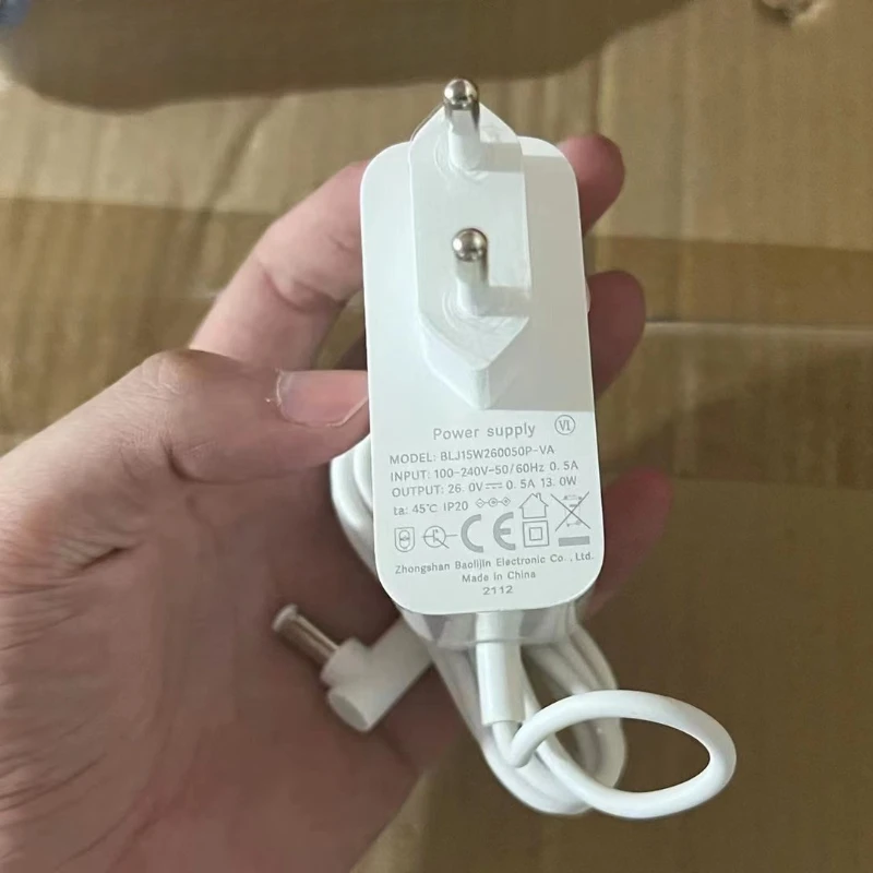 BLJ15W260090P-CA/adattatore di alimentazione per Xiaomi Mijia caricatore per aspirapolvere 26V 0.9A