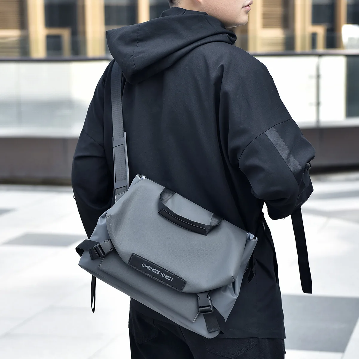 

Oxford cloth men's cross-body large capacity men's portable travel waterproof shoulder bag men's senior