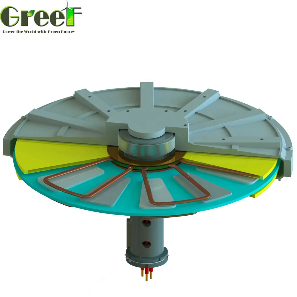 

Gold seller 3KW 5KW 10KW 1kW 150rpm Low Start Torque, Disc Coreless Permanent Magnetic Generator