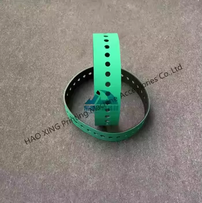 

Best Quality Green Suction Tape M2.015.880 Slowdown Suction Tape Belt Printing Machine Parts for Heidelberg Belt M2.015.880
