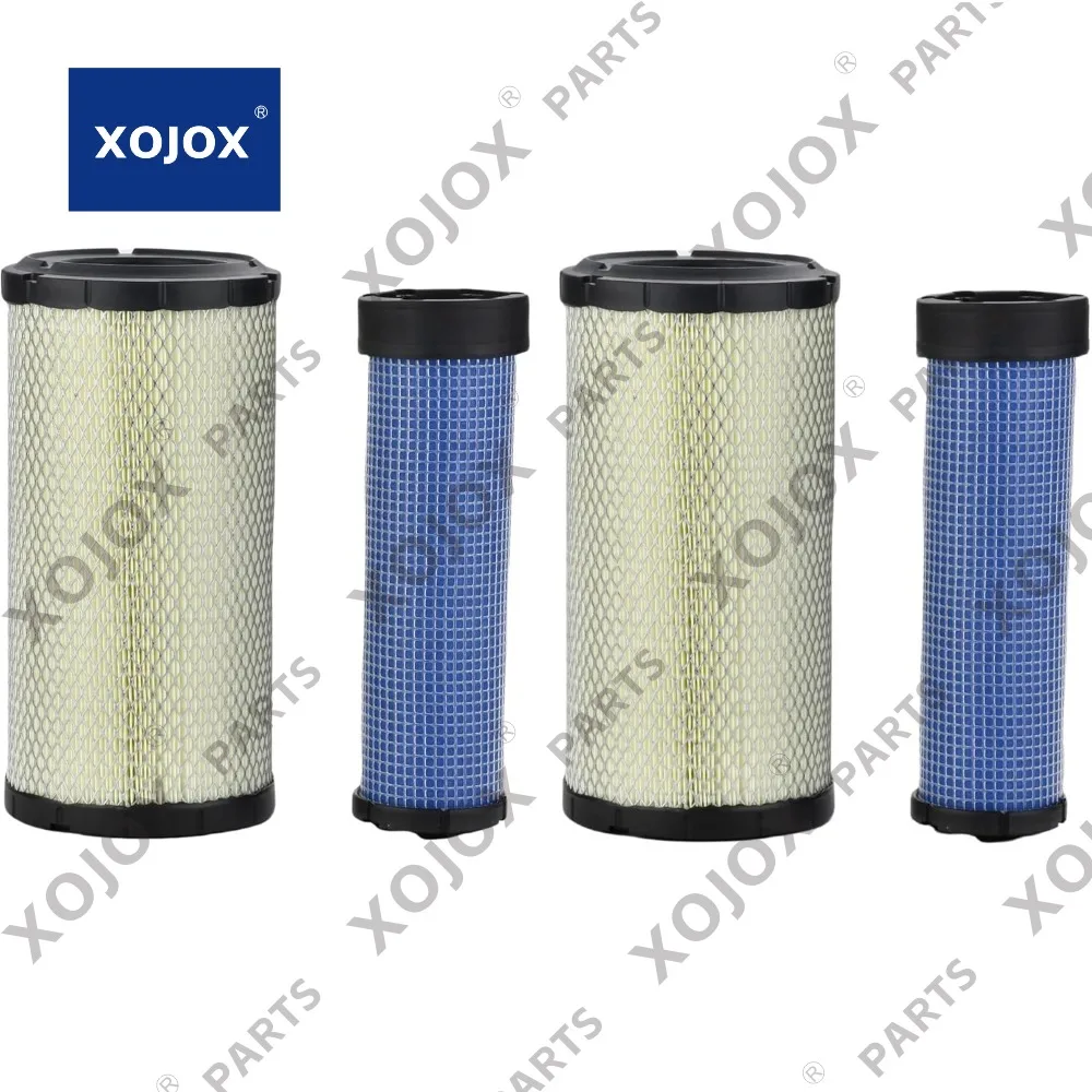 

XOJOX 2 шт. 17743-U2230-71 17744-U2230-71 воздушный фильтр подходит для двигателя Toyota вилочного погрузчика 4Y Замена RS3940 AF25648 17743U223071 42806