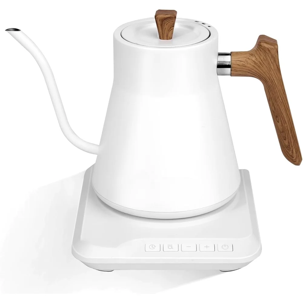 

Electric Kettl, ±1℉ Temperature Control, 1L 1200W Pour Over Electric Kettle, Stainless Steel Fast Boil & Keep Warm, Water Kettle