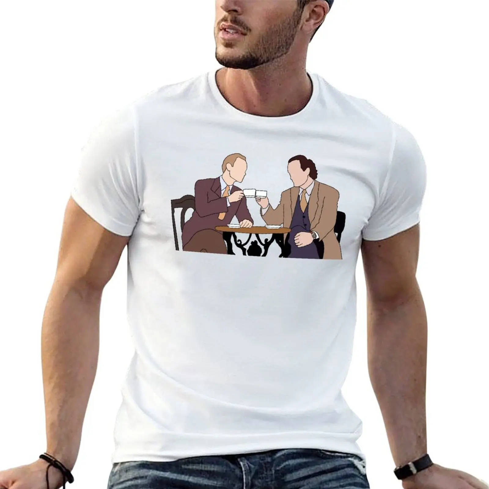 

niles and frasier T-Shirt funny t shirts dark humor t shirts cotton 100% T-Shirt