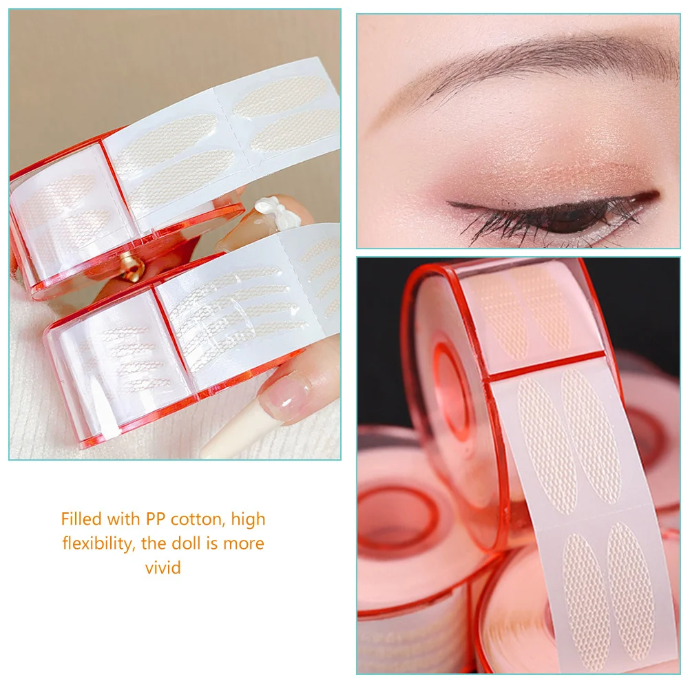 

2 Rolls Double Eyelid Strips Tape for Sagging Eyelids Easy Application Natural Look Suitable for Most Skin