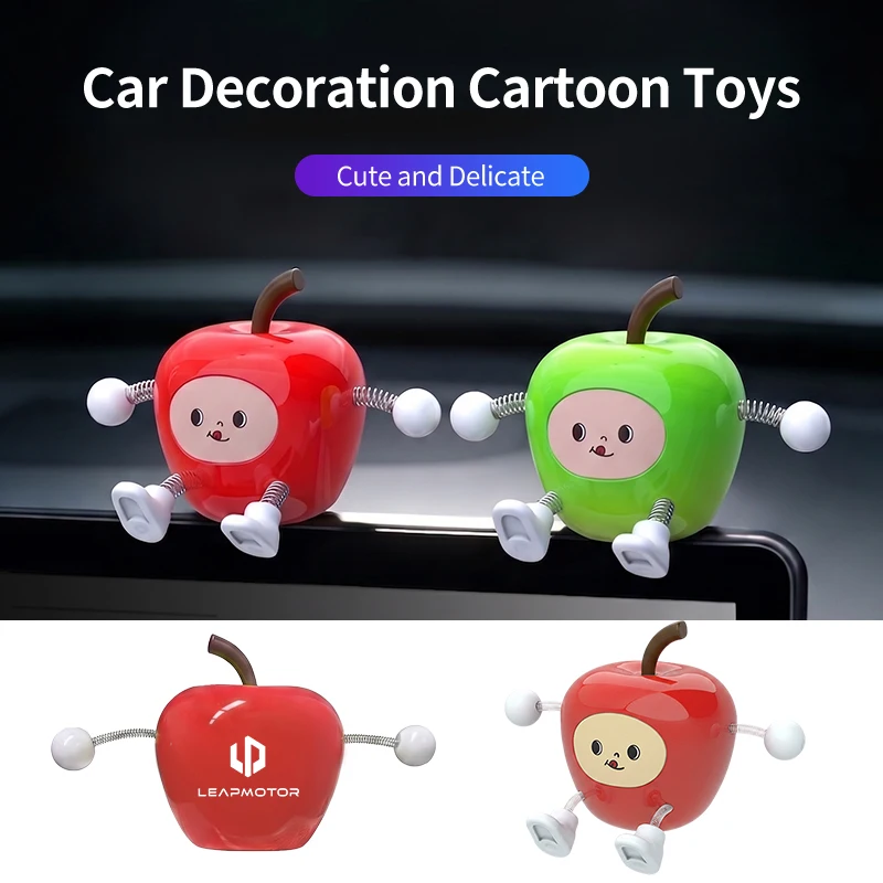 

Car Dashboard Ornament Cute Toy Pendant Desktop Decoration Accessories For Leapmotor T03 S01 C11 C01 Leap Motor