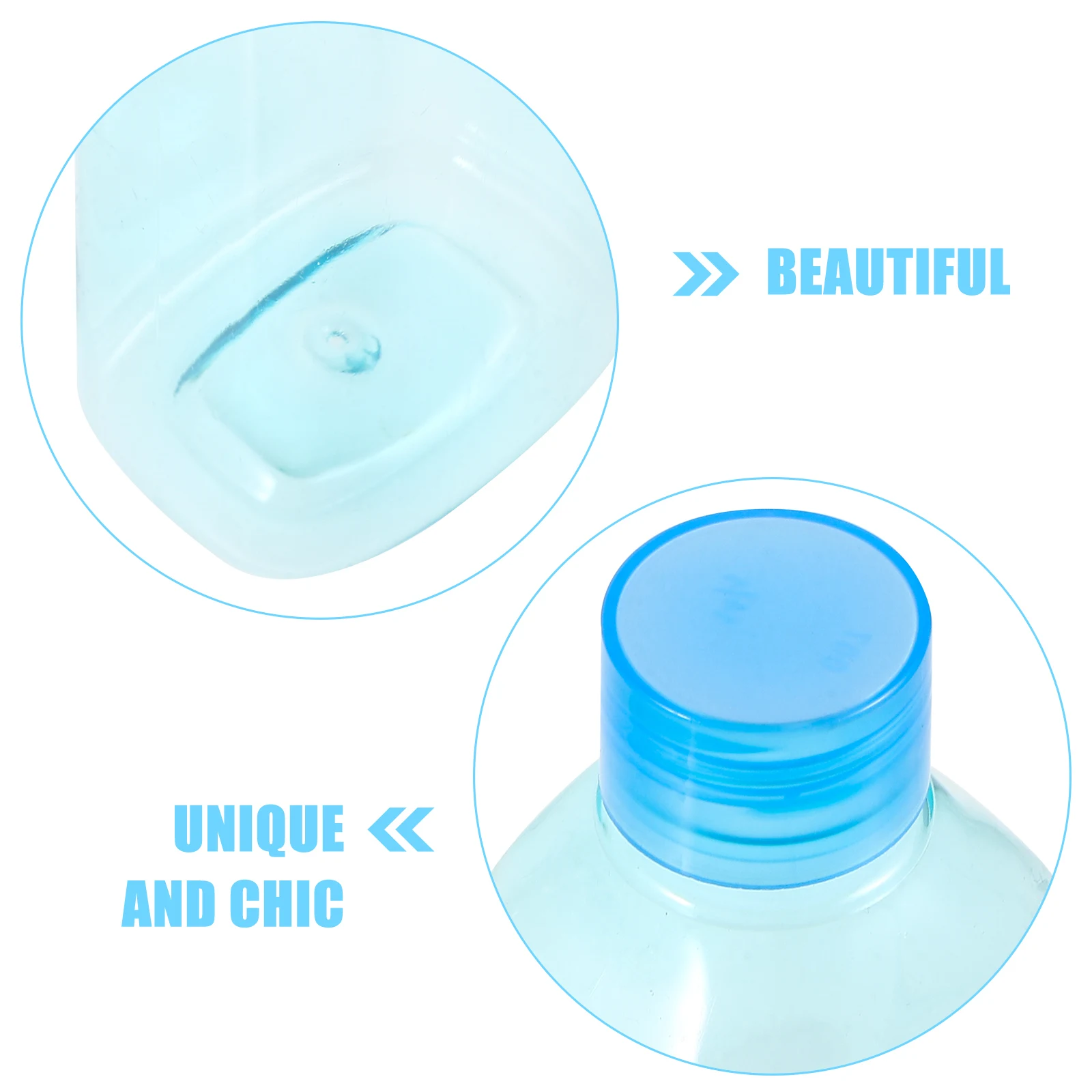 

5 Pcs Eye Care Liquid Bottle Dropping Bottles Mini for Travel Leakproof Foundation Dropper Lotion Plastic