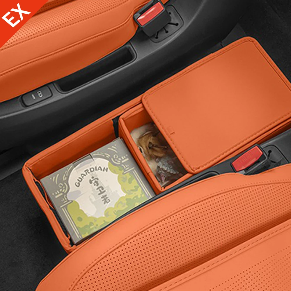 

For GEELY Lynk & Co 900 2025-2026 Accessories Second-Row Aisle Storage Box, Middle-Row Organizer, Rear Storage Container