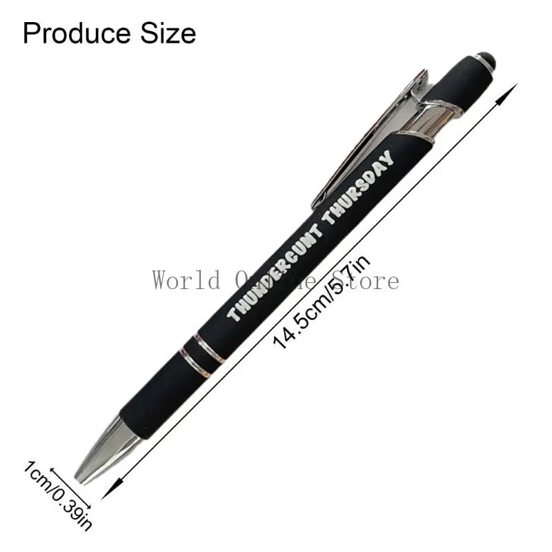 

7Pcs Retractable Touching Screen Ballpoint Pen for Writing Journaling Motivational Ballpoint Pen for Office Women Men 87HC