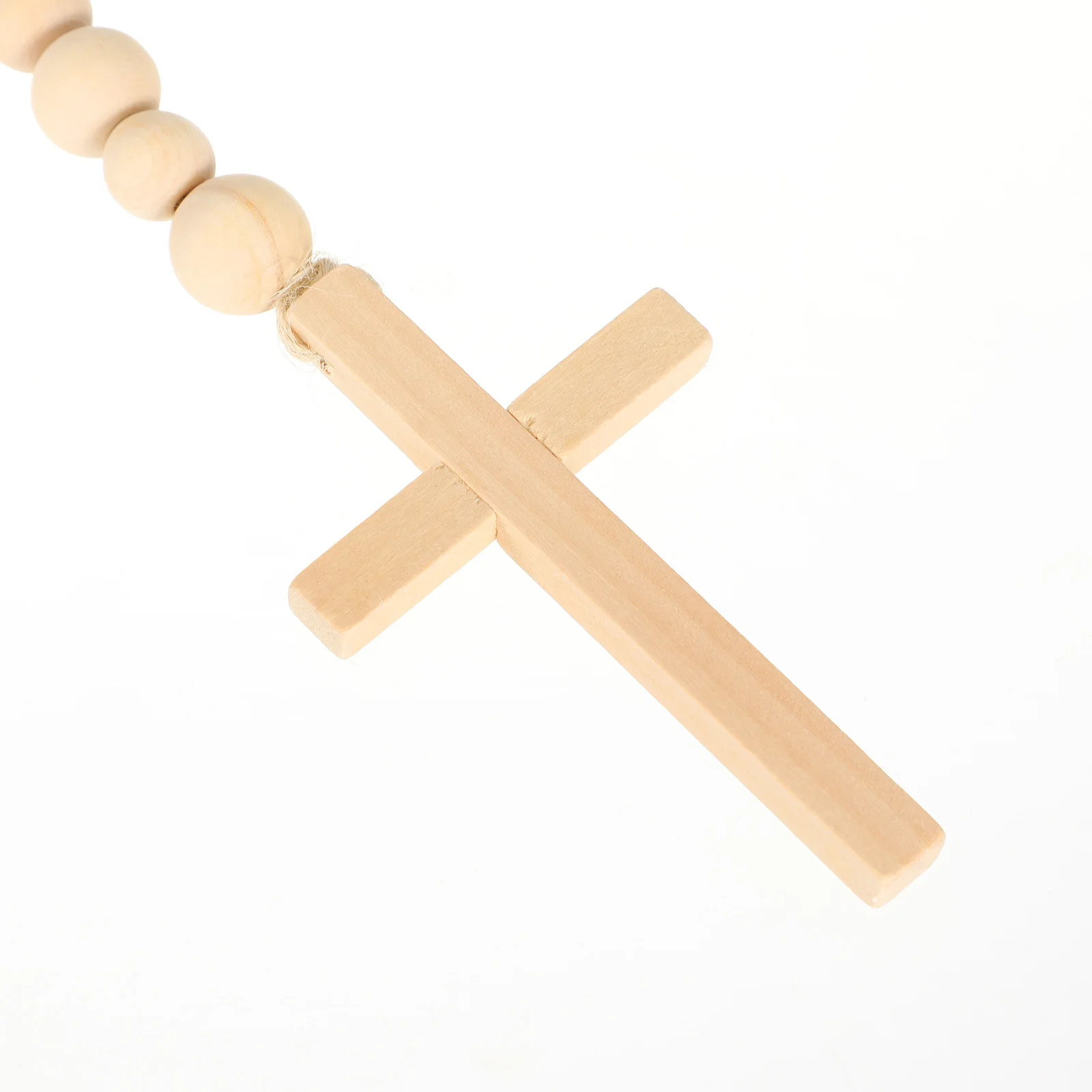 

Delicate Wood Beads String Pendant Tassel Home Decor Party Wall Hanging Creative Wooden Bead Garland Wood Bead with Tassel