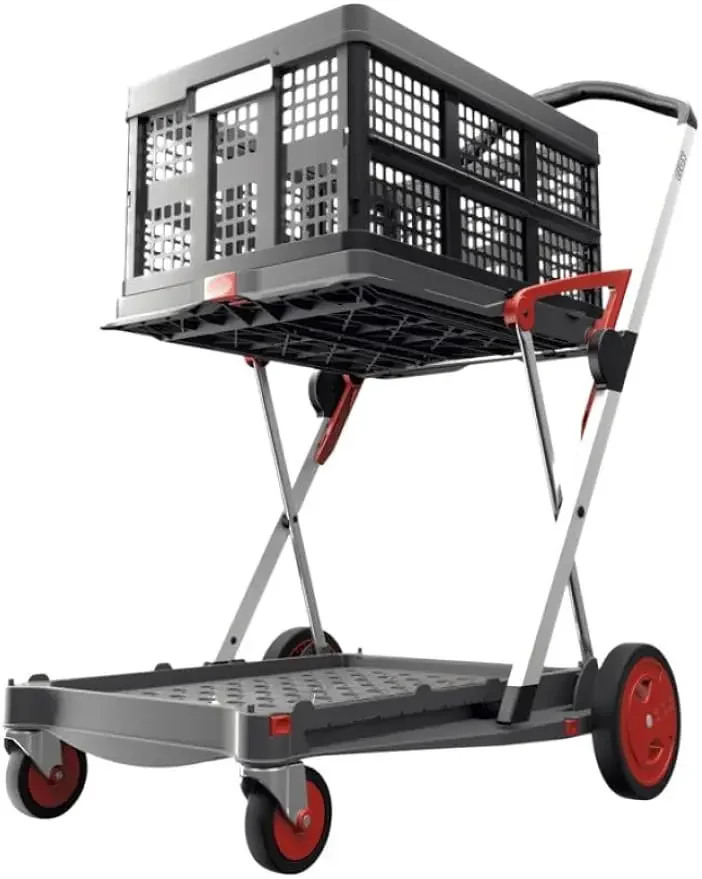 The Original | Made in Germany | Multi use Functional Collapsible Carts | Mobile Folding Trolley