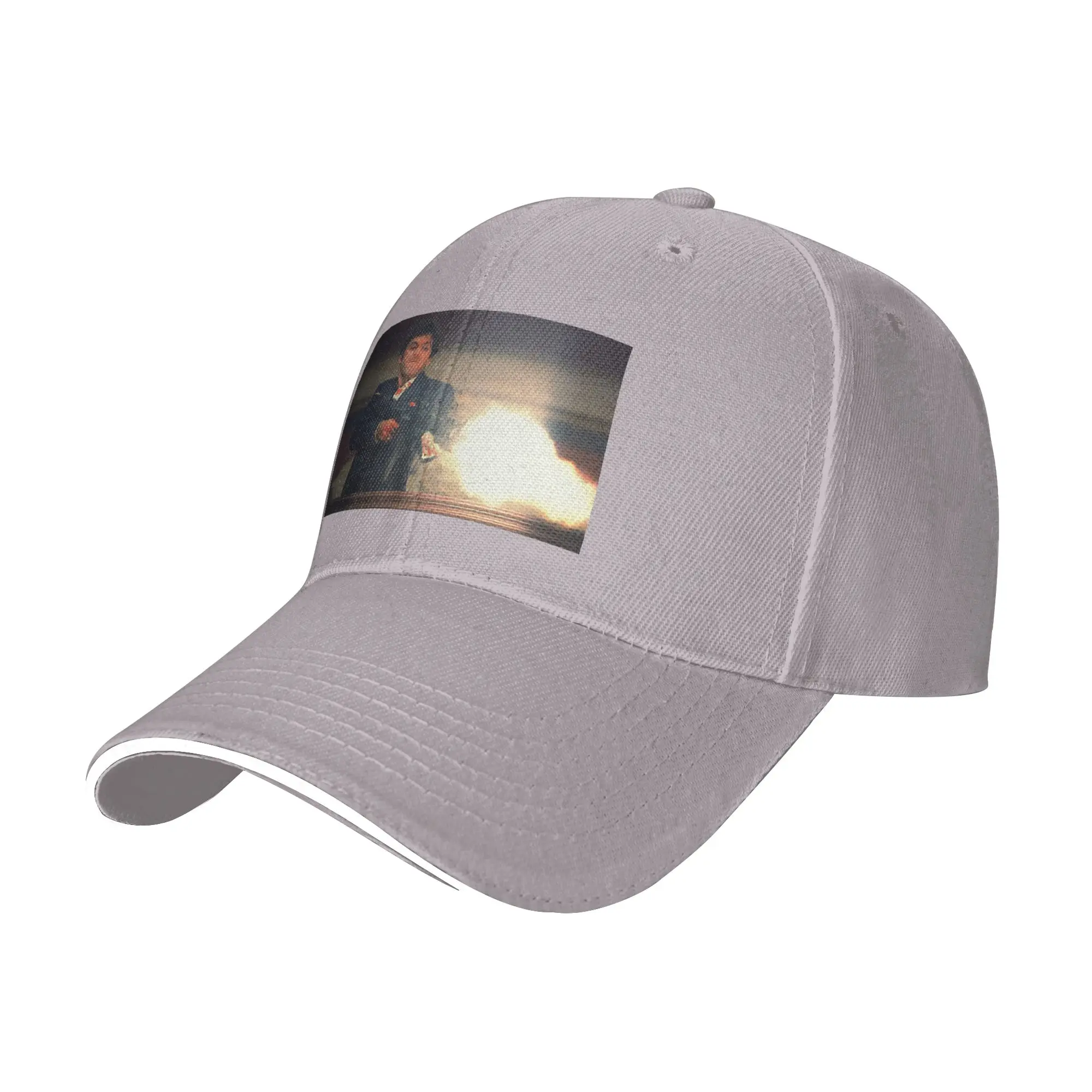 Scarface Tony Montana Shooting Cap Fashion Casual Baseball Caps Adjustable Hat Hip Hop Summer Unisex Baseball Hats Customizable