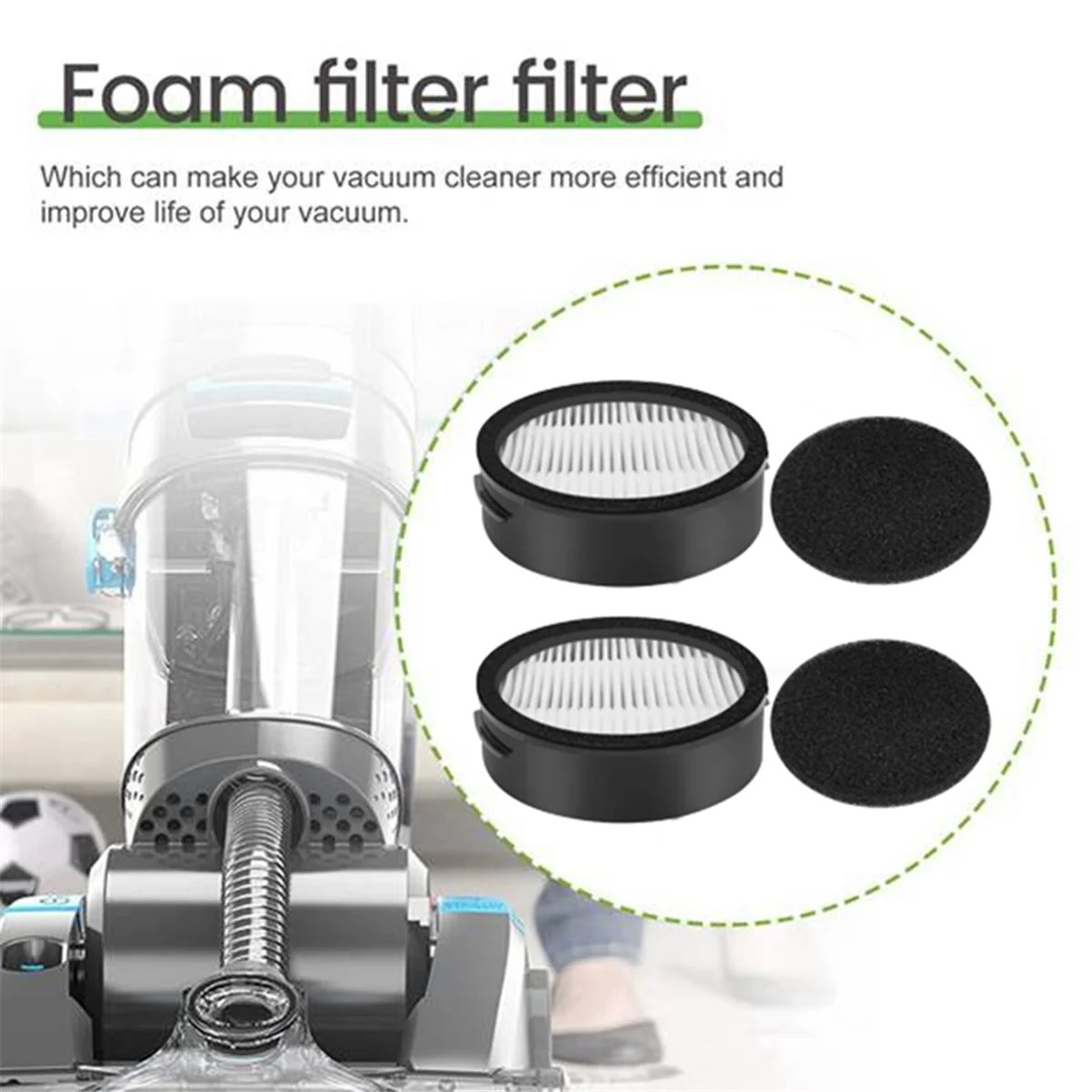 A66Z 4PCS Vacuum Cl… - image