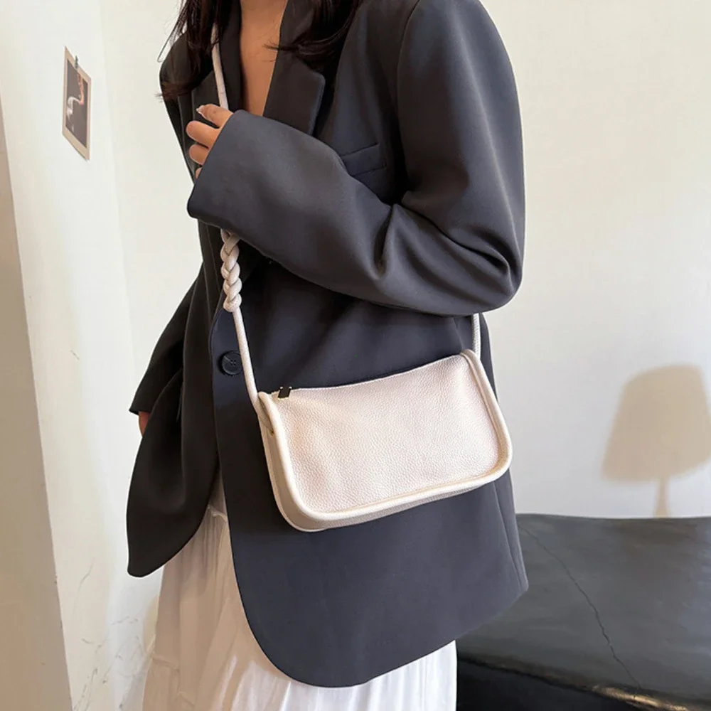 100% جلد البقر الحقيقي جلد طبيعي كيس موضة النساء حقائب كروسبودي للسيدات جديد قدرة عالية حقيبة كتف حقيبة يد محفظة الإناث #4