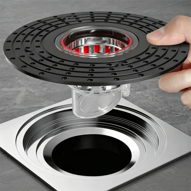 Floor Drain Core Shower Floor Strainer Cover Toilet Sewer Anti-odor Plug ABS No Smell Bathroom Toilet Sewer Shower Drain