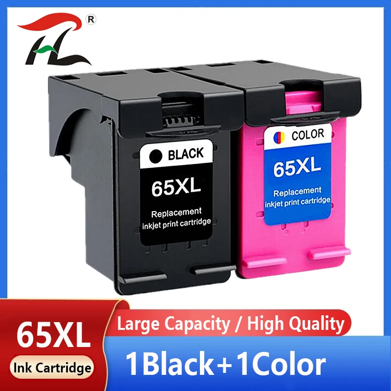 

65XL Ink cartridge Compatible for hp 65 XL hp65 for hp Envy 5010 5020 5030 5032 5034 5052 5055 2622 2624 2652 2655 printer