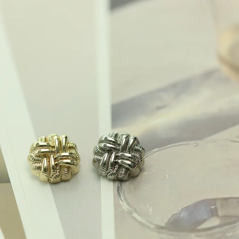 Garments Items For Decorative Clothing Sewing Embellishment Shirts Handicraft Needlework Diy Supply Metal Buttons Apparel 10pcs