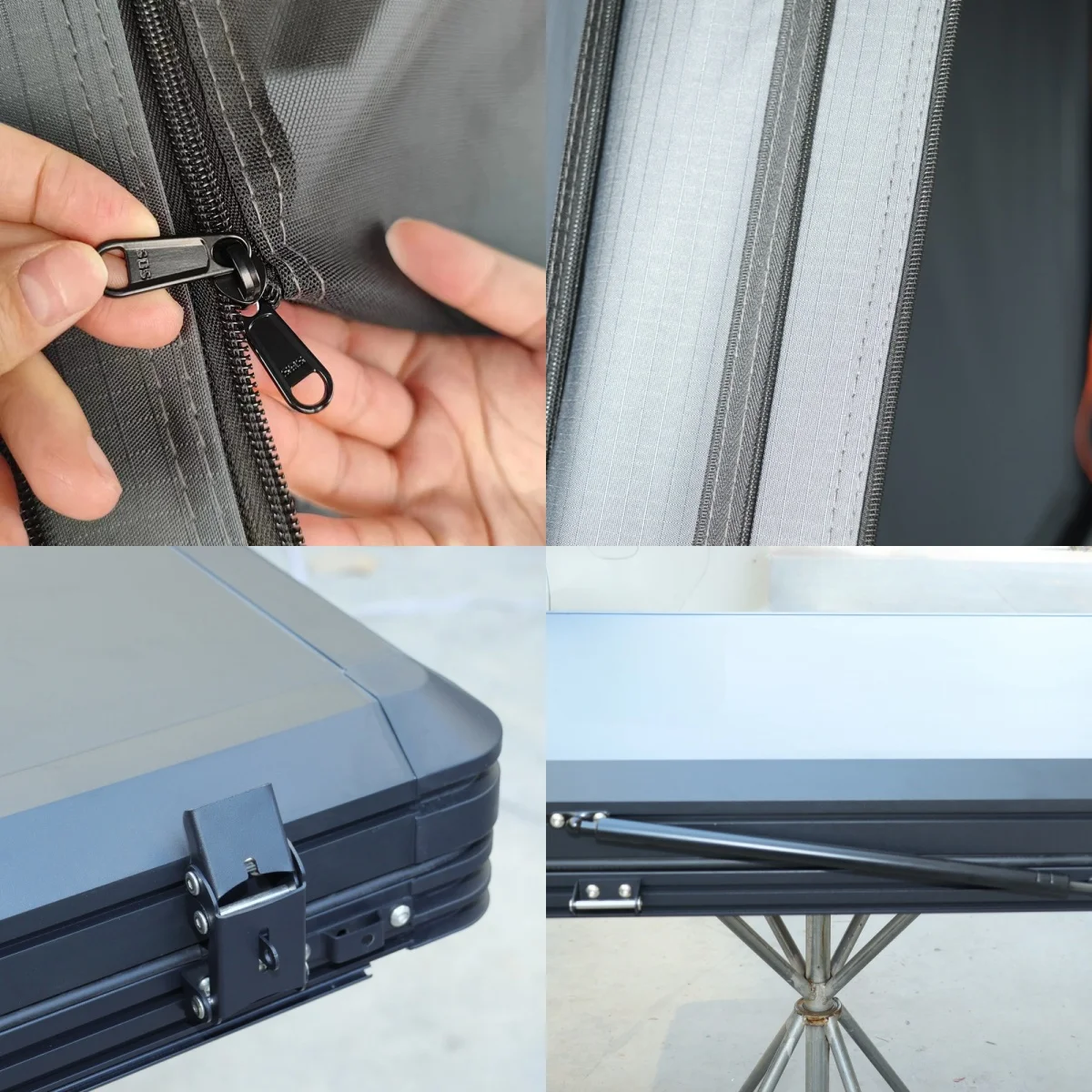 호주 경량 맞춤형 알루미늄 루프탑 텐트 사다리 포함 야외 방수 하드 쉘 자동차 루프탑 텐트