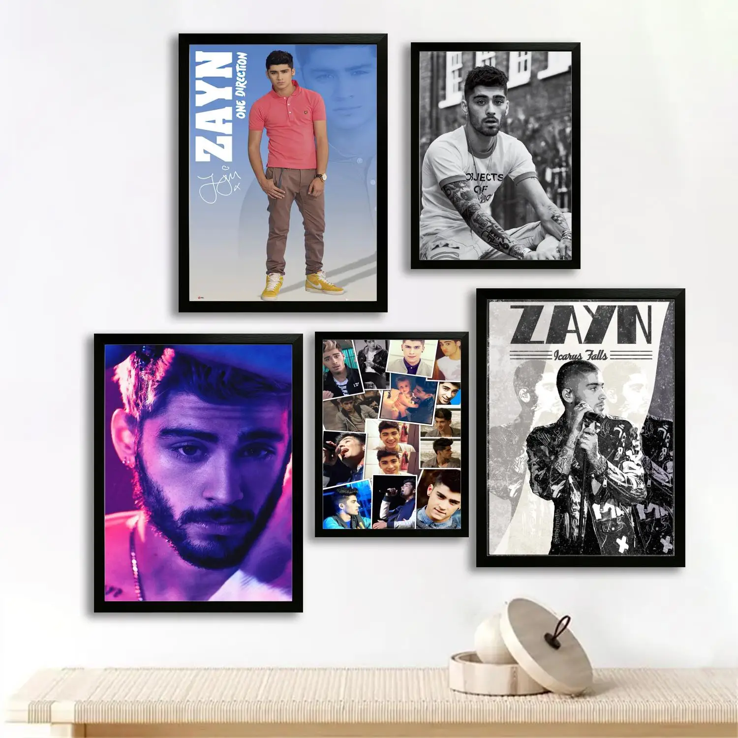 Zayn Malik Singer Canvas Art Poster and Wall Art, Picture Print, Modern Family, Bedroom Decor, Posters,Decorative painting