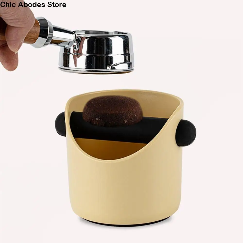 Creative Coffee Grounds Storage Bucket Durable Household Coffee Knock Box Anti-slip Splash-proof Espresso Dump Bin