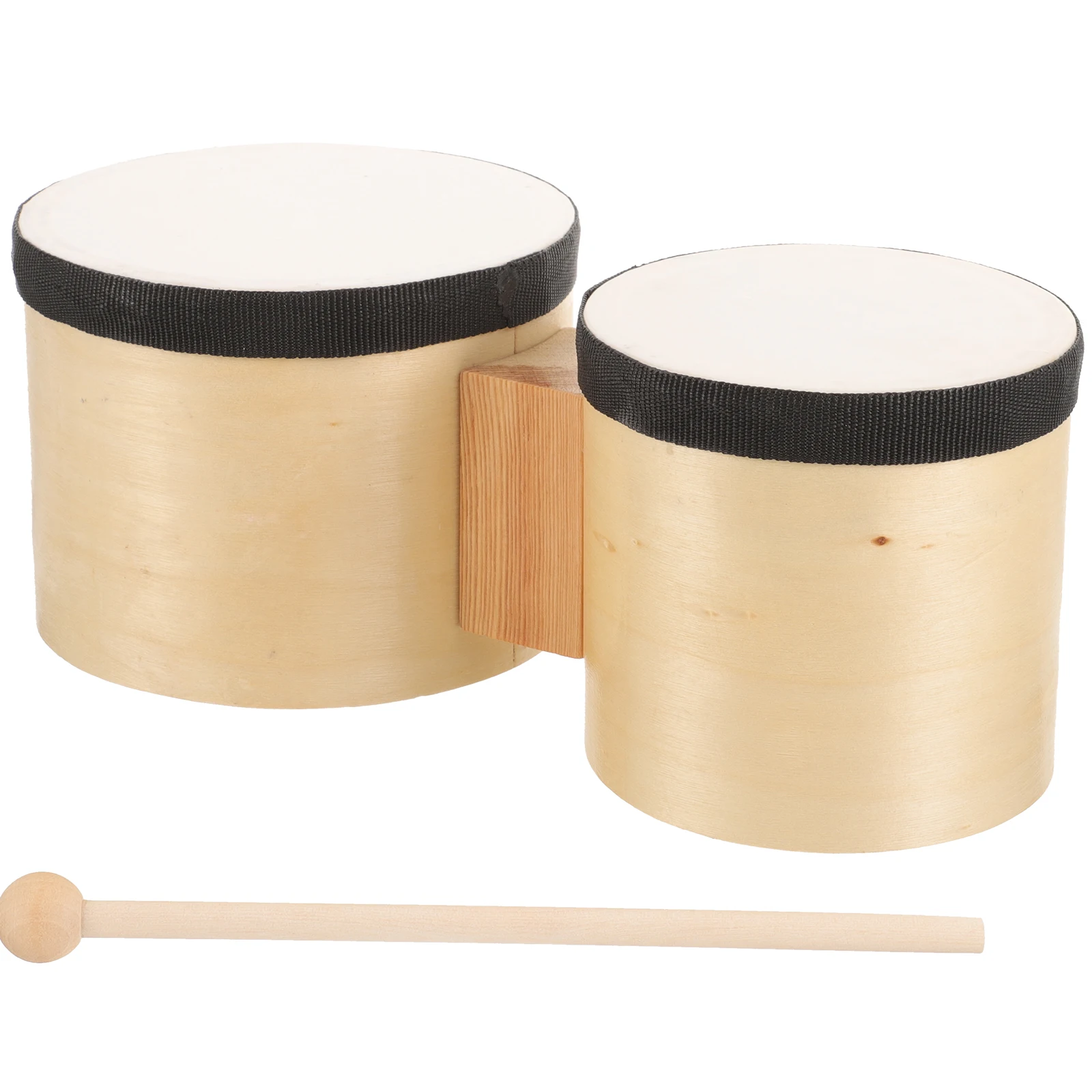 

Drum Djembe Drums Adults Artificial Instruments for Kids Wooden Percussion Steel Handle Handdrum