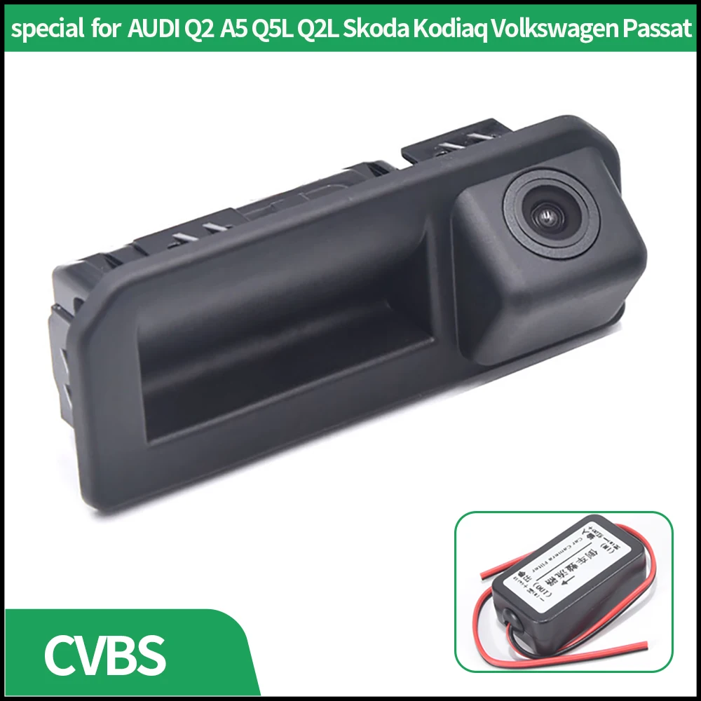 

Wateproof Handle Reverse Cameraspecial for AUDI Q2 A5 Q5L Q2L Skoda Kodiaq Volkswagen Passat
