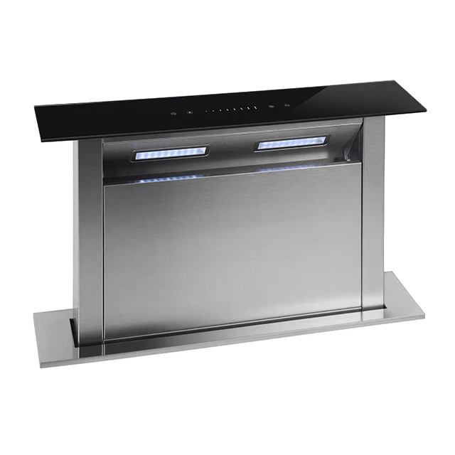 90cm Downdraft Rangehood Touch Control Wave Control