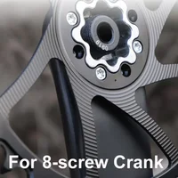 Plato de montaje directo Aero para Force Sram, 8 pernos, plato ancho estrecho, 32t, 28t, 30t, 34t, 36t, corona, 38 dientes, compensación de 3mm