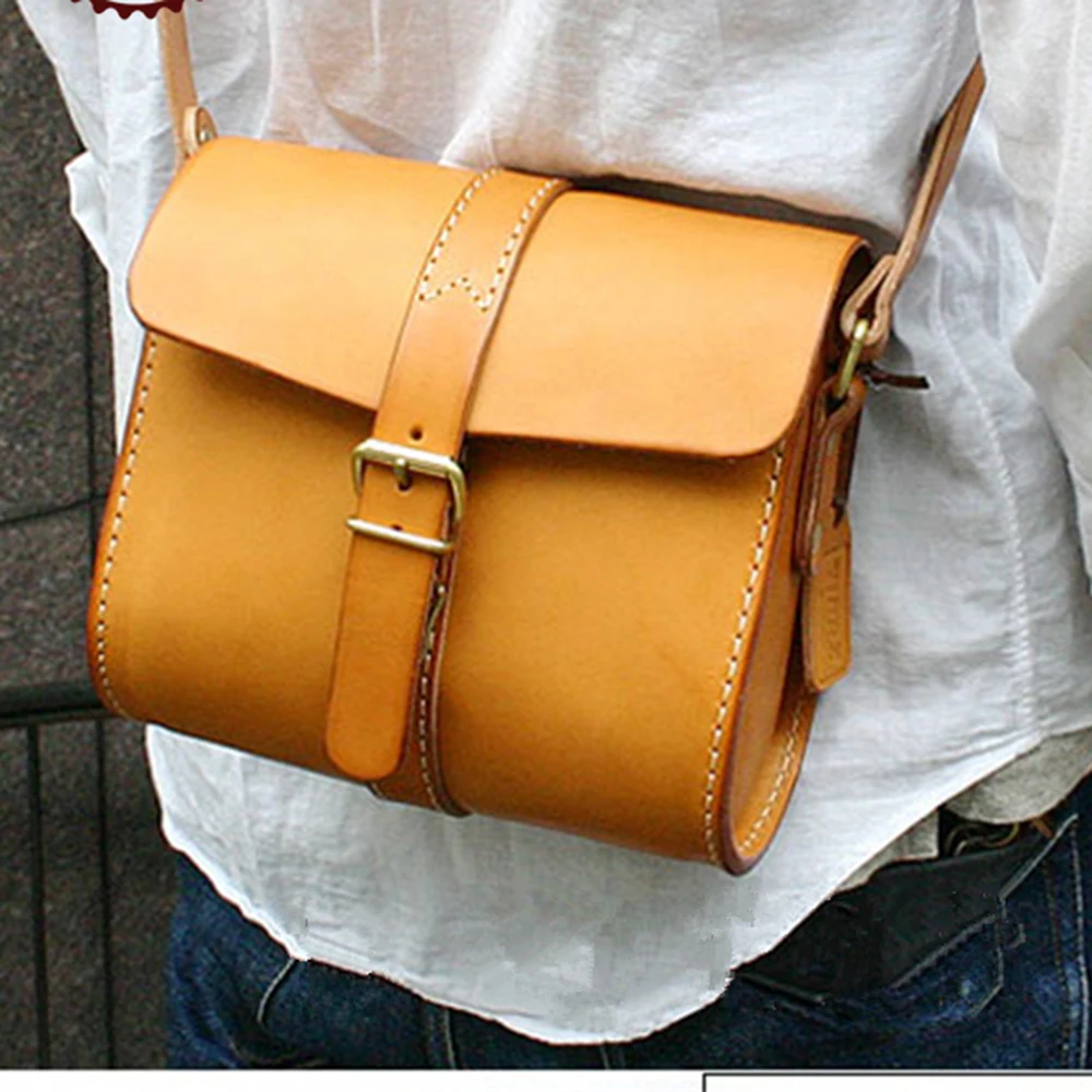 DIY leather craft shoulder bag die cutting kraft paper sewing pattern hollowed stencil template 20x18.5x10cm