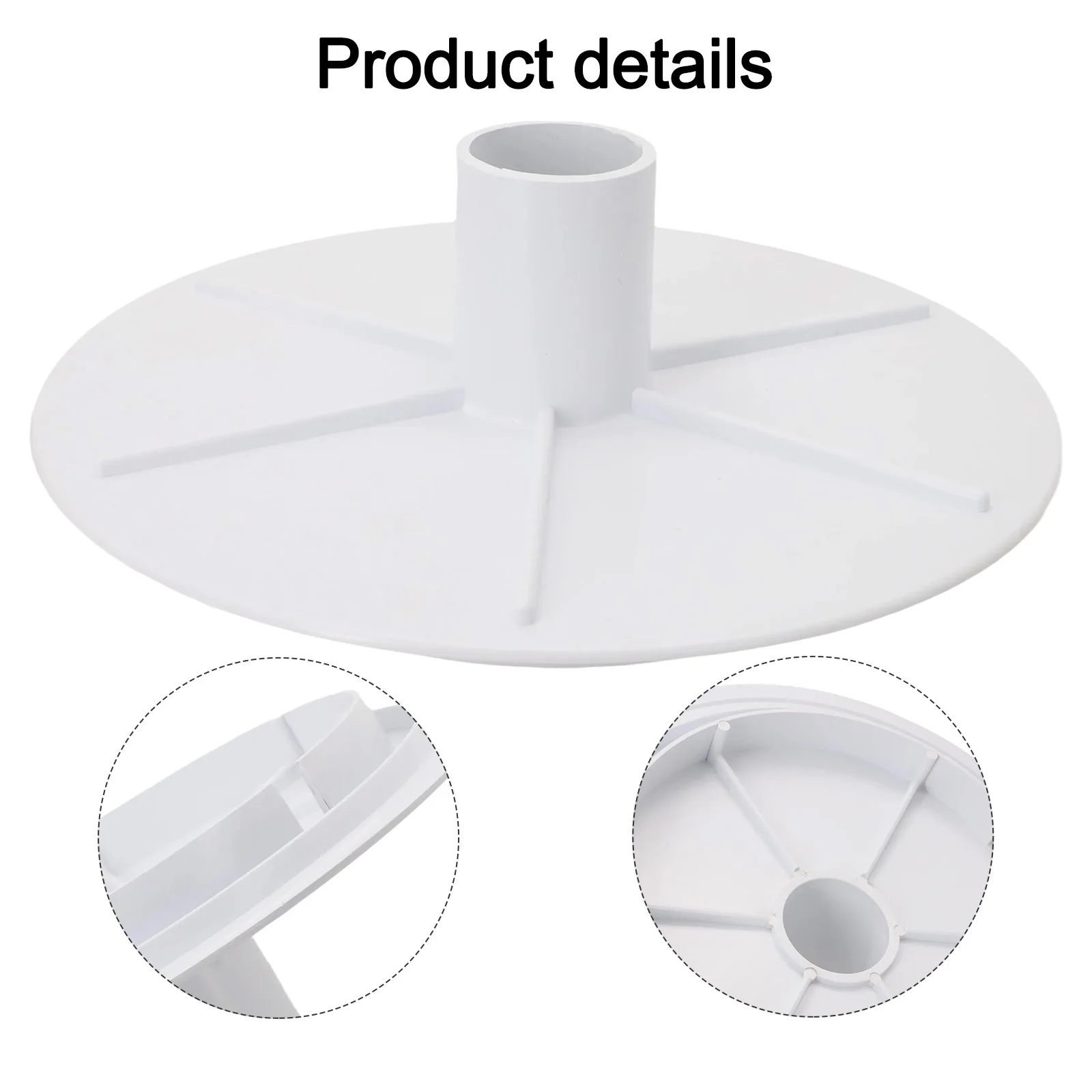 

For 85001900 Pool Skimmer Vacuum Plate 8 Inch Adapter for S15 For S20 Easy Installation for Efficient Cleaning