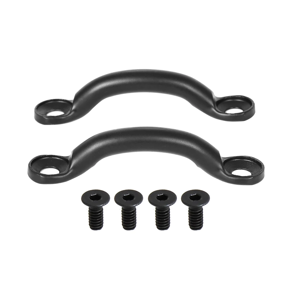 Car Door Footman Loop Strap Brackets & Torx Screws Set For Jeep Wrangler 1987-1995 YJ 1997-2006 TJ 1959-1986 CJ