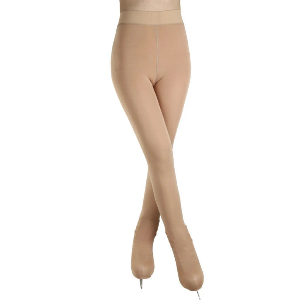 

Women Figure Skating Gymnastics Tights Soft 4-Way Stretch Opaque For Practice S-XL Winter Sports Accessories