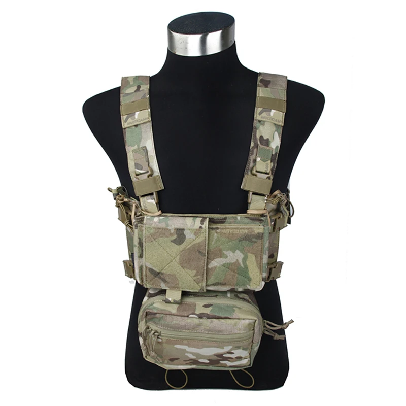 

TMC Tactical Low Profile Micro Chest Rig Arid Tropic Black MC Multi Camo(051544)