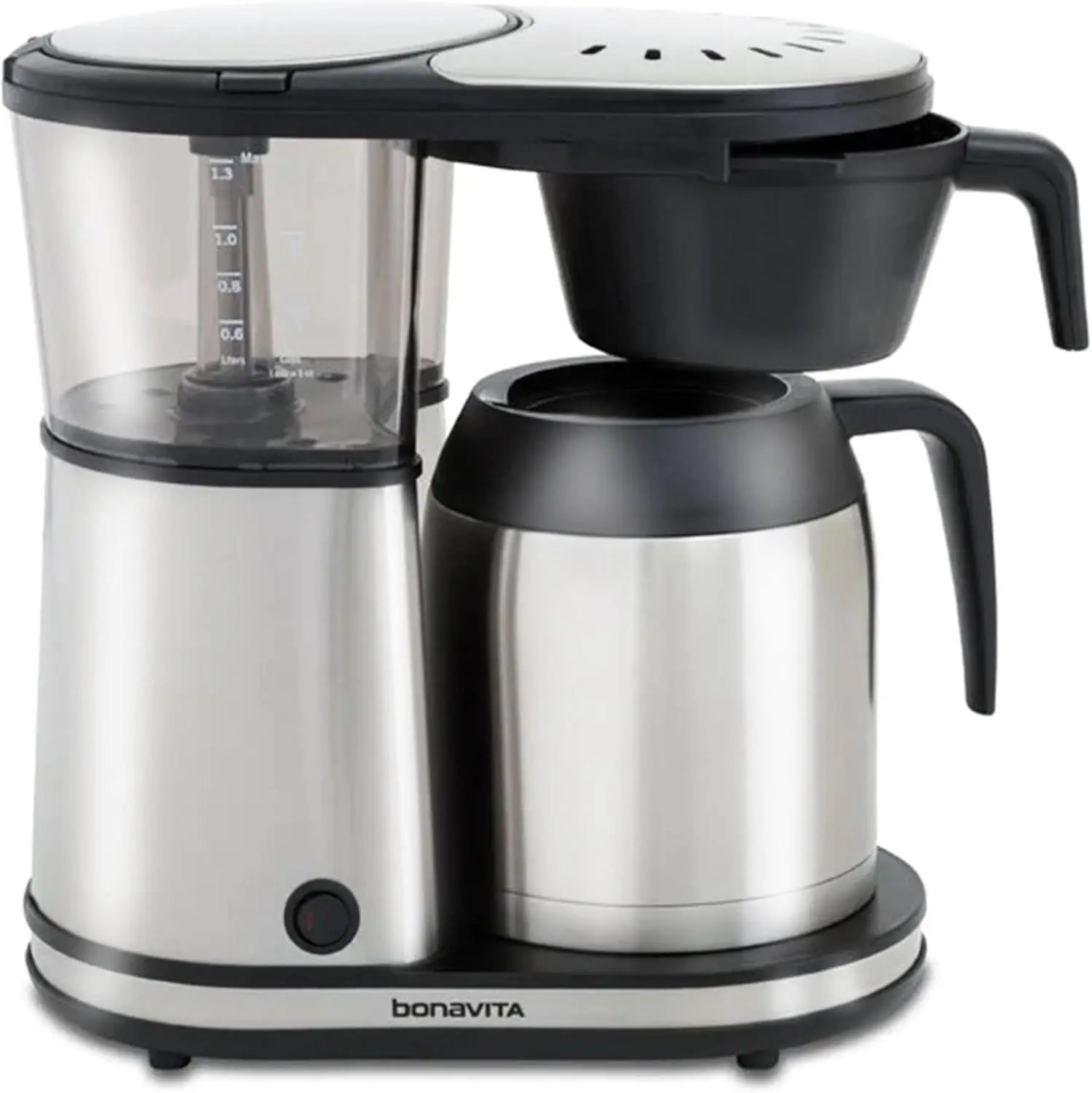 

8 Cup Drip Coffee Maker with Auto Pause, Thermal Carafe, SCA Certified & Dishwasher Safe