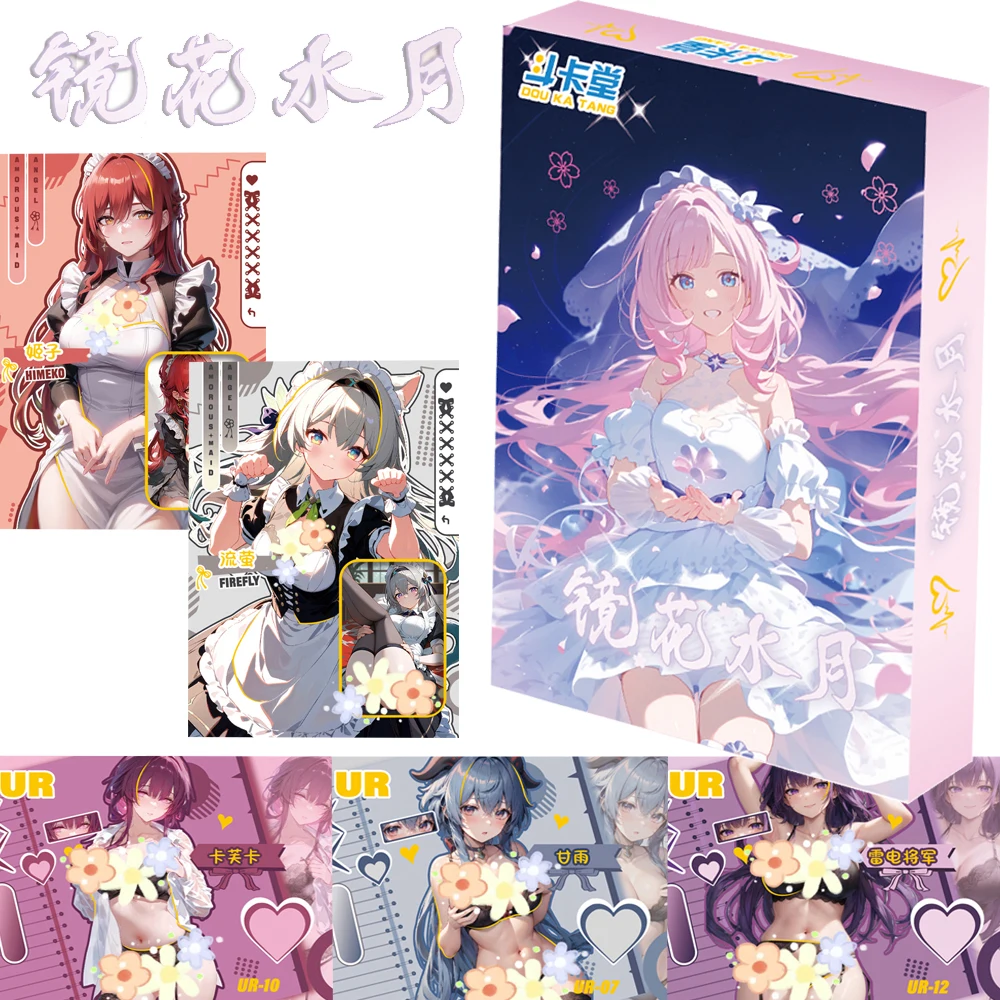 

Mirage Goddess Story Cards Anime Girl Youthful Passionate Love Theme Tcg Game Cards Kids Table Toys for Family Birthday Gifts