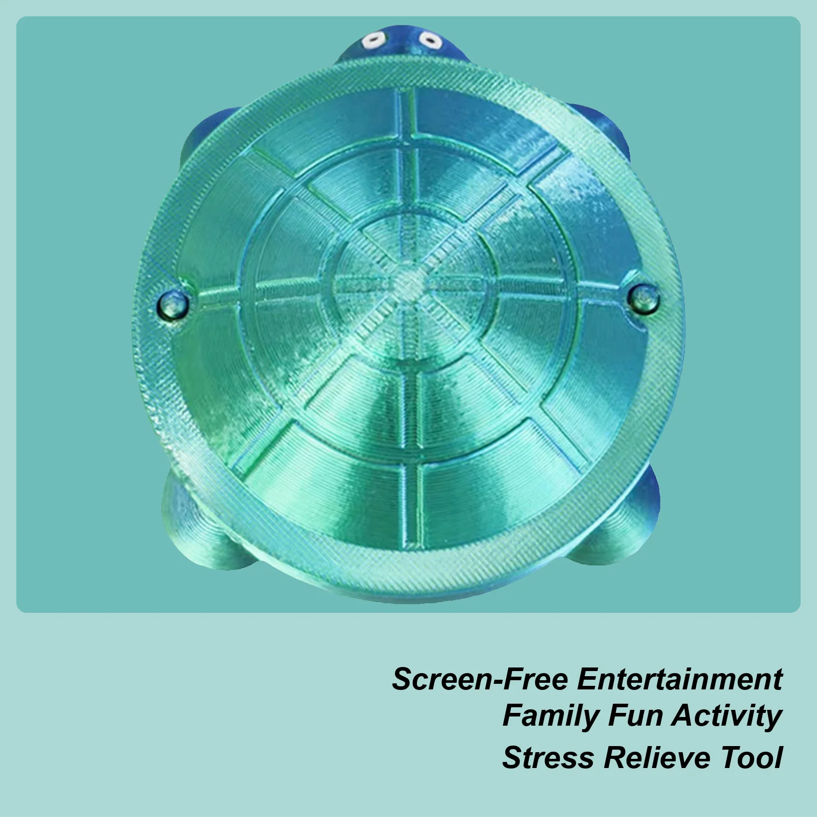 ถาดทรายเต่าจิ๋วแบบพกพา ของเล่นเสริมพัฒนาการ ถาดศิลปะ ถาดทรายเต่าจิ๋วพร้อมฝาปิด สำหรับเด็กเล็ก เล่นในสวน ชายหาด กลางแจ้ง ในร่ม