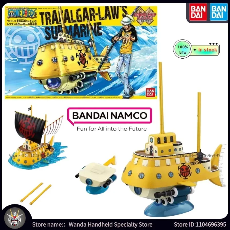 Brand New in Stock BANDAI Model Toy ONE PIECE Trafalgar D. Water Law Red Army‌ Original Assembling Mecha Anime Figures Doll Gift
