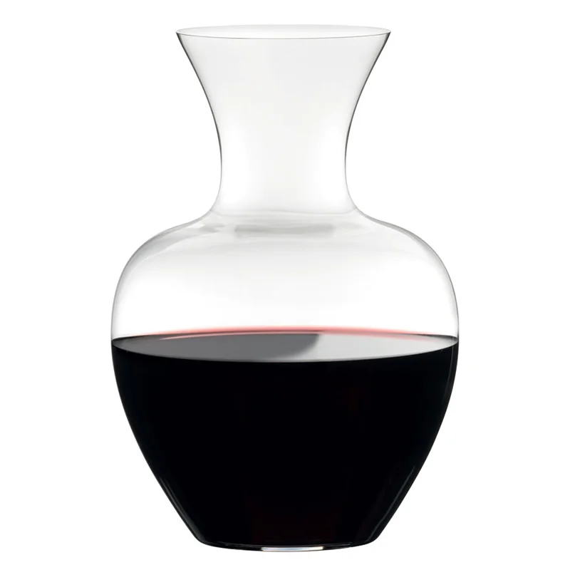 JINYOUJIA-Handmade Crystal Wine Decanter, Perfect Flawless Decanter, Apple Shape, Easy Clean, Superior Quality, 1500ml