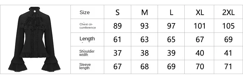 2024 Medieval Costume European and American Style Pleated Shirt Steampunk Victorian Top Inner Style Costume for Men