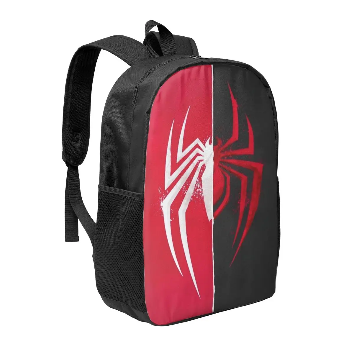 Spiderman 17-Inch Simple Student Backpack - Lightweight and Spacious School Bag for Boys and Girls