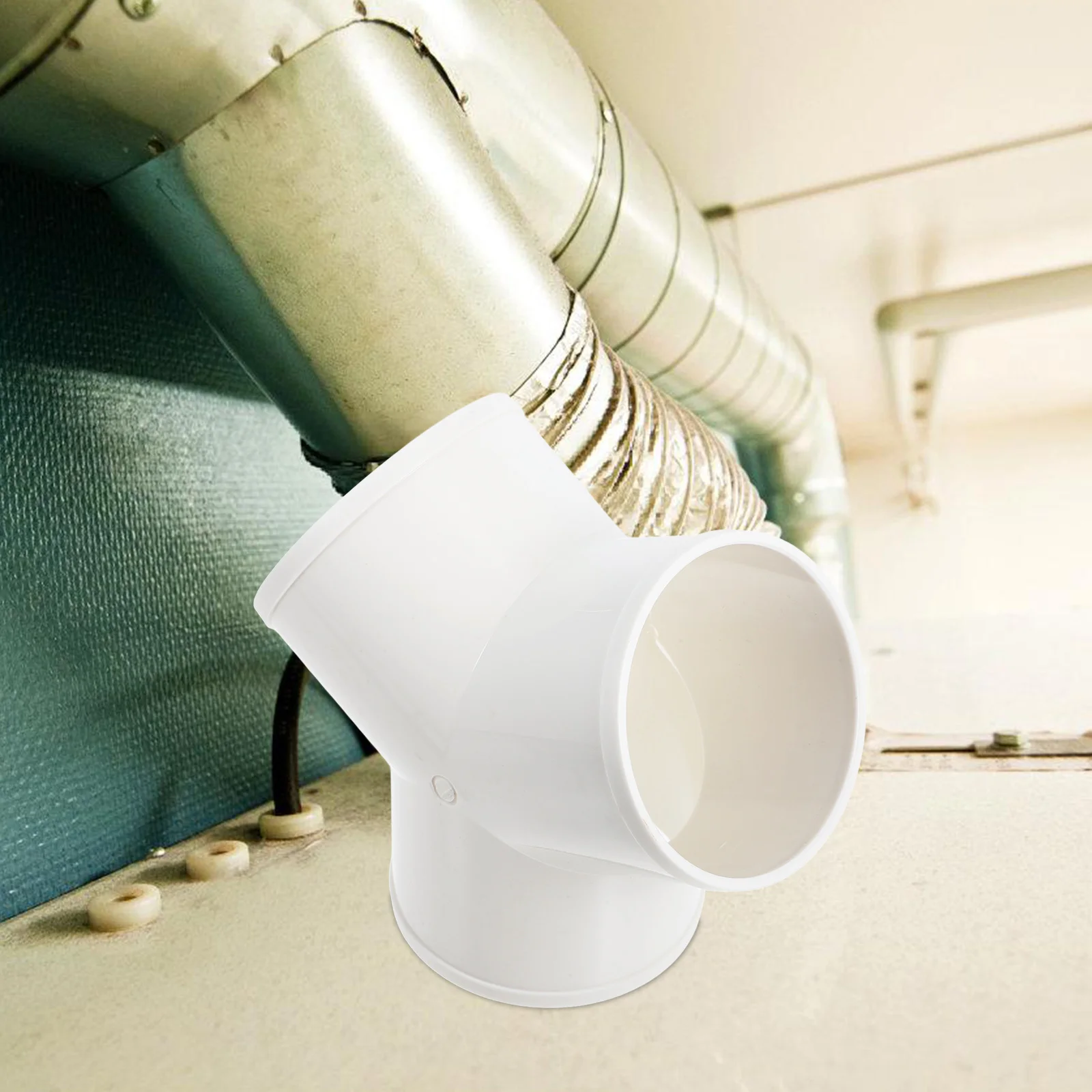 

Соединитель для вентиляционных каналов Y-образный, 3-х отверстный, для вытяжных вентиляторов ПВХ, шлангов сушилок, поворотный соединитель для воздуховодов