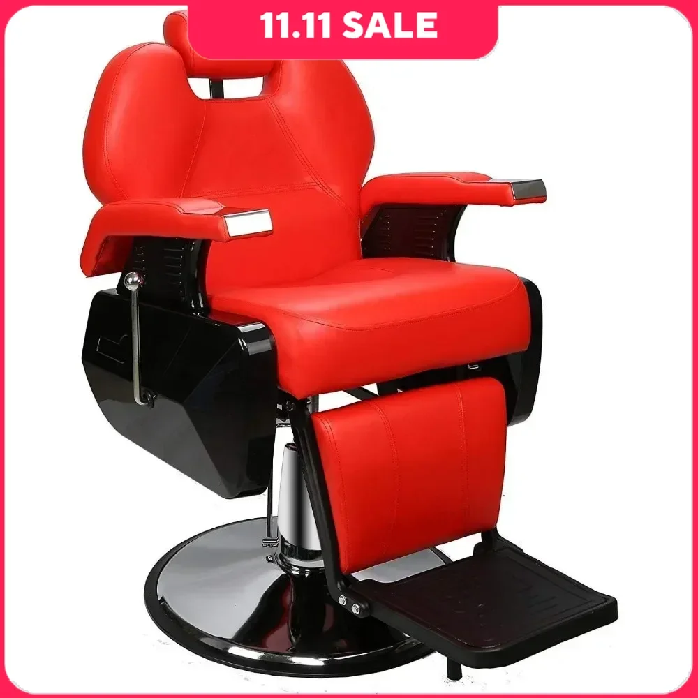 Barber Chair All Purpose Hydraulic Chairs for Barbershop Stylist Tattoo Chairs Salon Chair