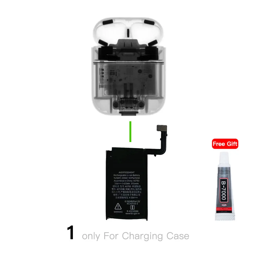 Genuine Original Replacement Battery 3.67V For Apple Airpods 3 Gen
