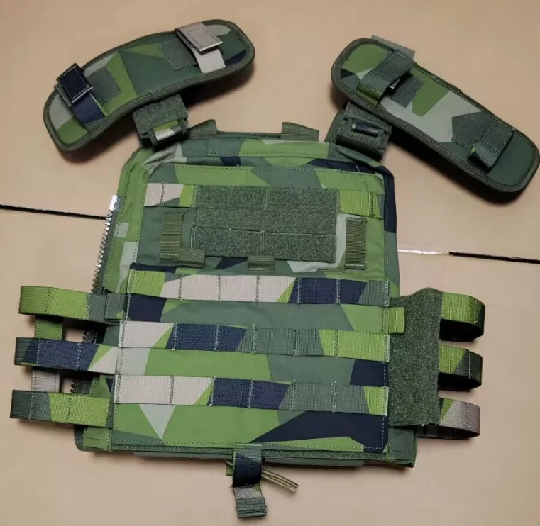 Swedish Geometry Camoufalge Vest Avs Style Green Jungle