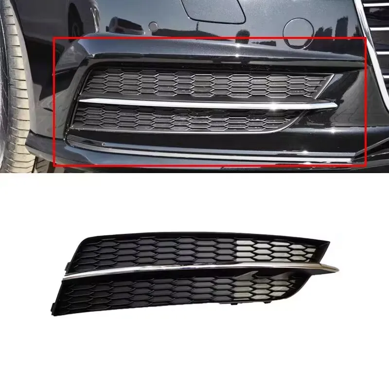 

for Audi A7 Sport Auto Left or Right Side Front Bumper Fog Light Grille Grill Cover for Audi A7 Sport 2016 2017 2018 OEM Quality