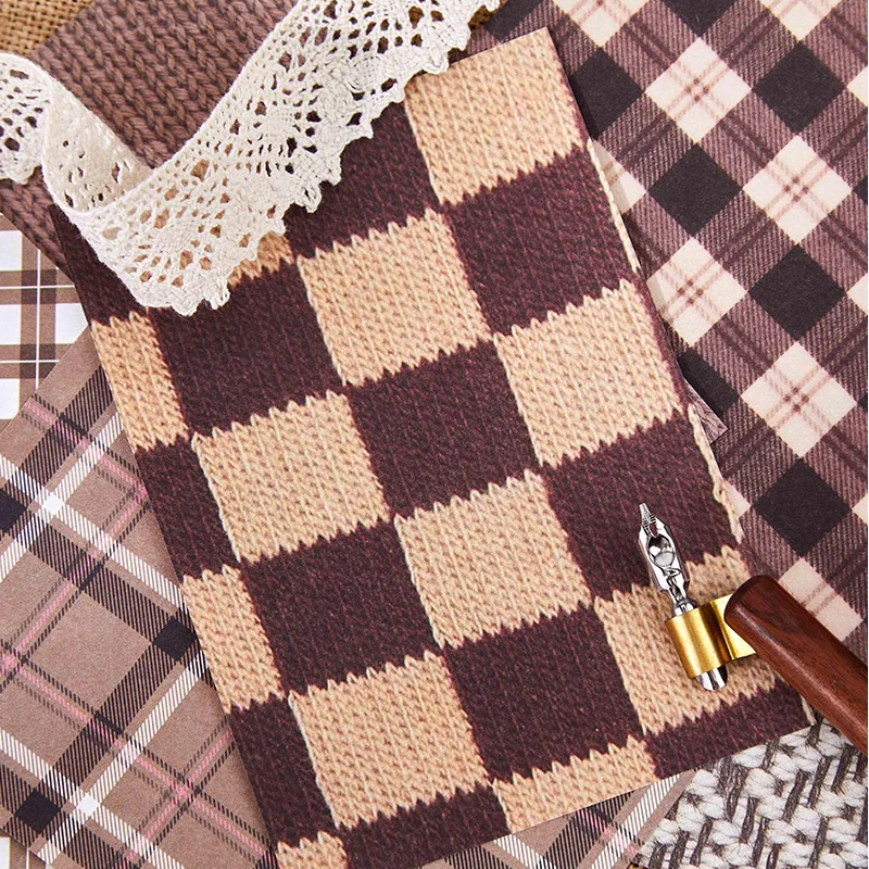 6パック/ロット Jingwei Weaving Languageシリーズ装飾フレッシュペーパーメモパッド
