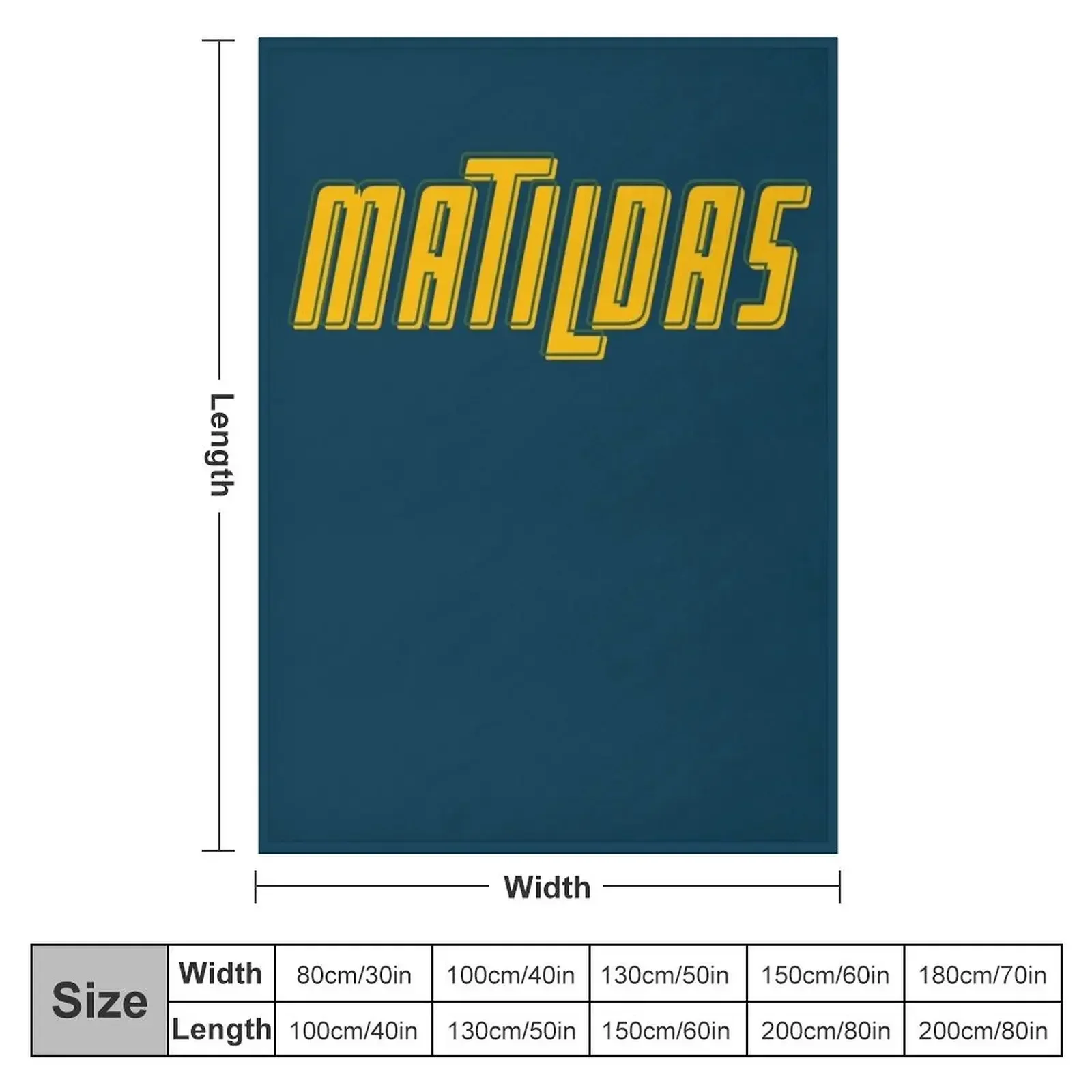 Matildas First Colours Throw Blanket Cute Bed covers Blankets