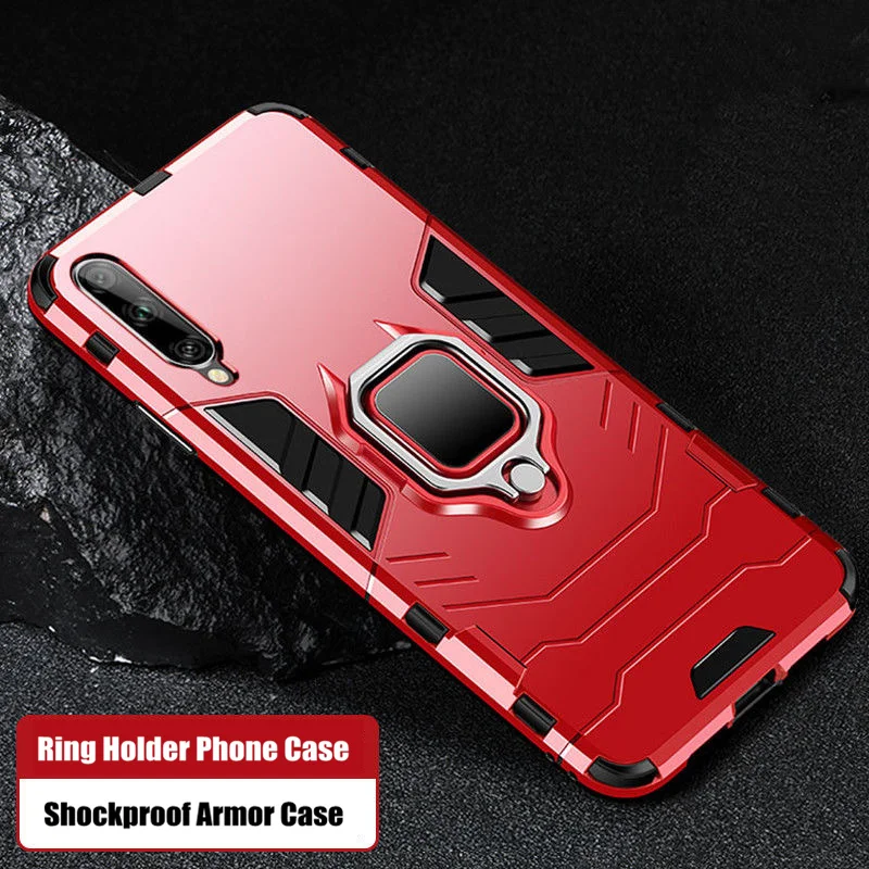 For Samsung Galaxy A50 A50S A30S Case Finger Ring Holder Phone Case For Samsung A 50 A 50 30 S Protective Fundas Coque Bumper