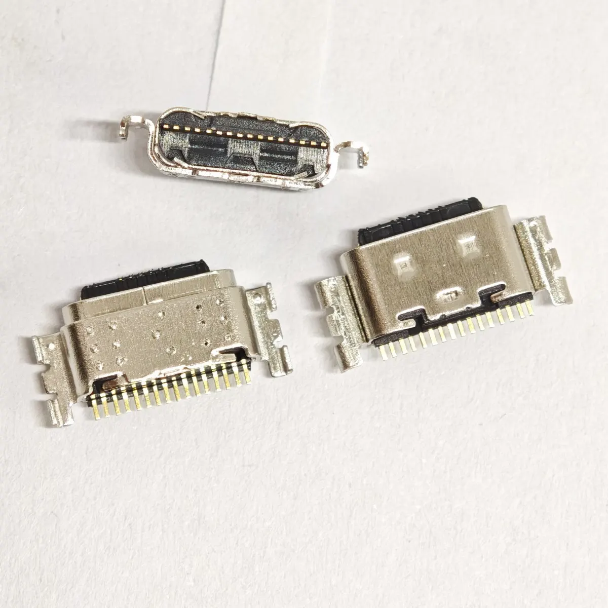 10-50pcs USB Plug In Charging Pin Dock For itel S25 / A70 / A80 / A90 / City 100/ Type C Charging Pin Port Connector