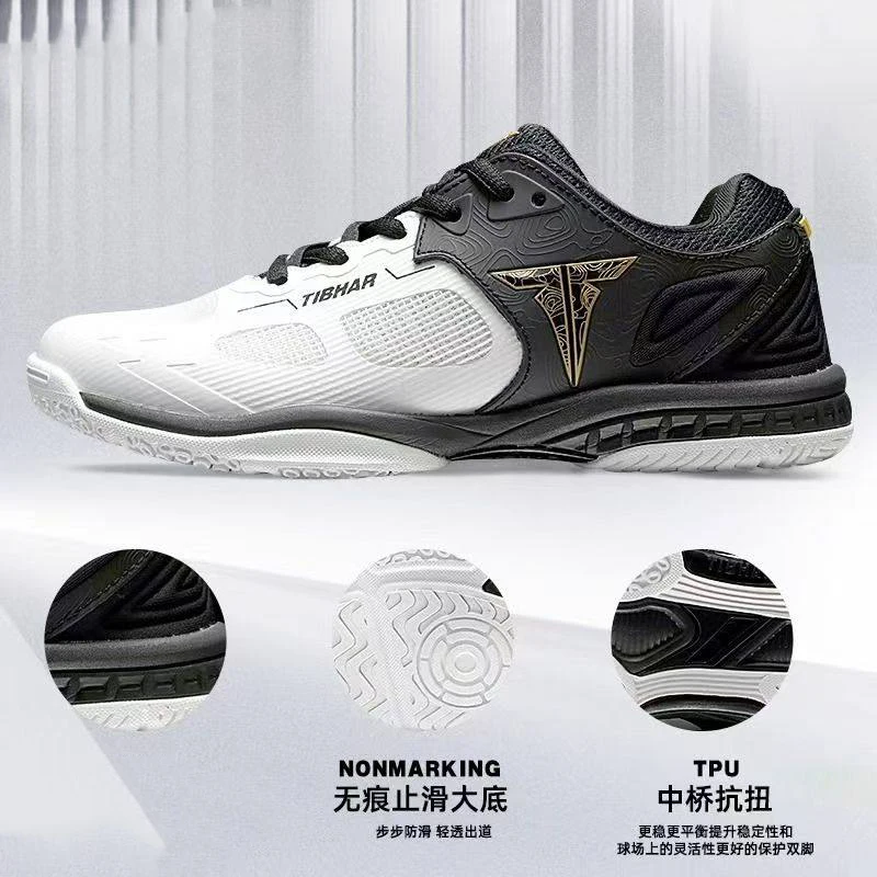 

New Arrival Hot Seller Professional-Grade High-Quality Anti-Slip & Puncture-Resistant Breathable Table Tennis Shoes Training Sho